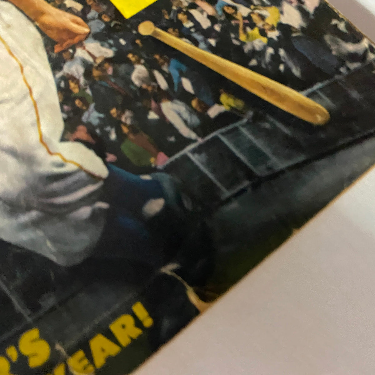 Close-up of the cover of Complete Baseball by Story Life Magazine, Spring 1951, highlighting the text 'This is Kiner's Crucial Year!'