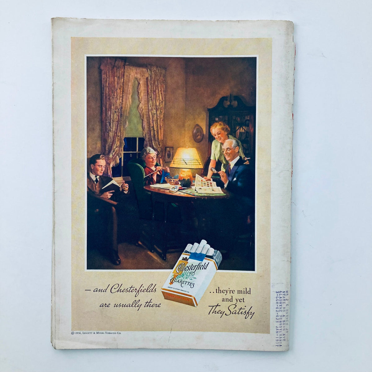 Vintage Time Magazine March 9 1936 Vol 27 No. 10 France's Léon Blum