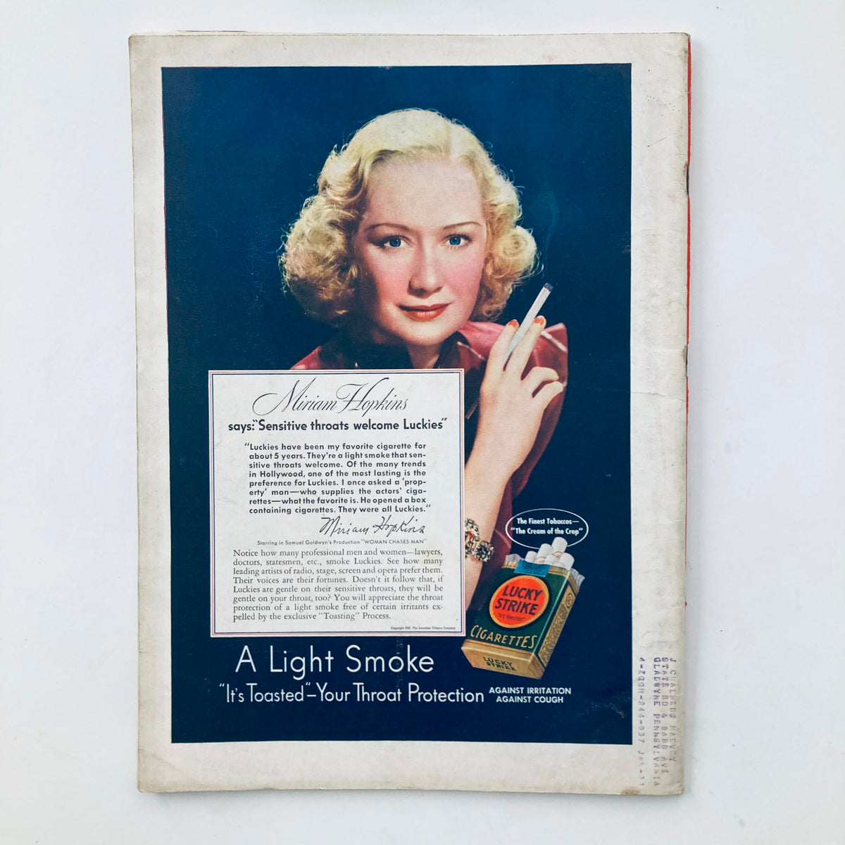 Vintage Time Magazine June 14 1937 Vol 29 No. 24 Premier of Belgium Paul van Zeeland