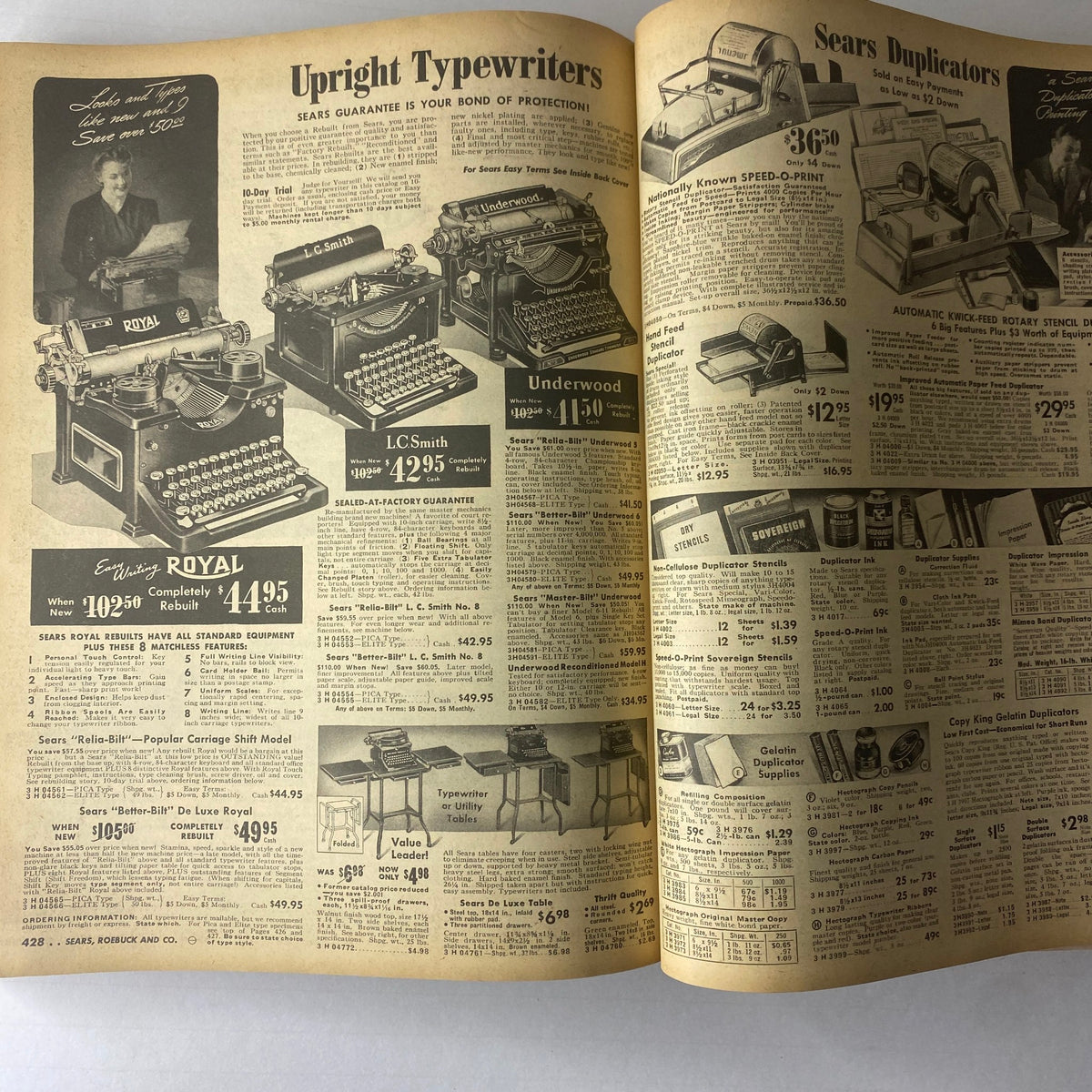1941 Sears, Roebuck and Co. Spring and Summer Catalog