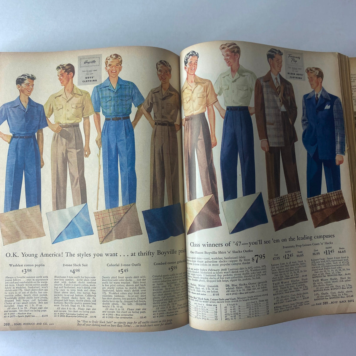 1947 Sears, Roebuck and Co. Spring and Summer Catalog