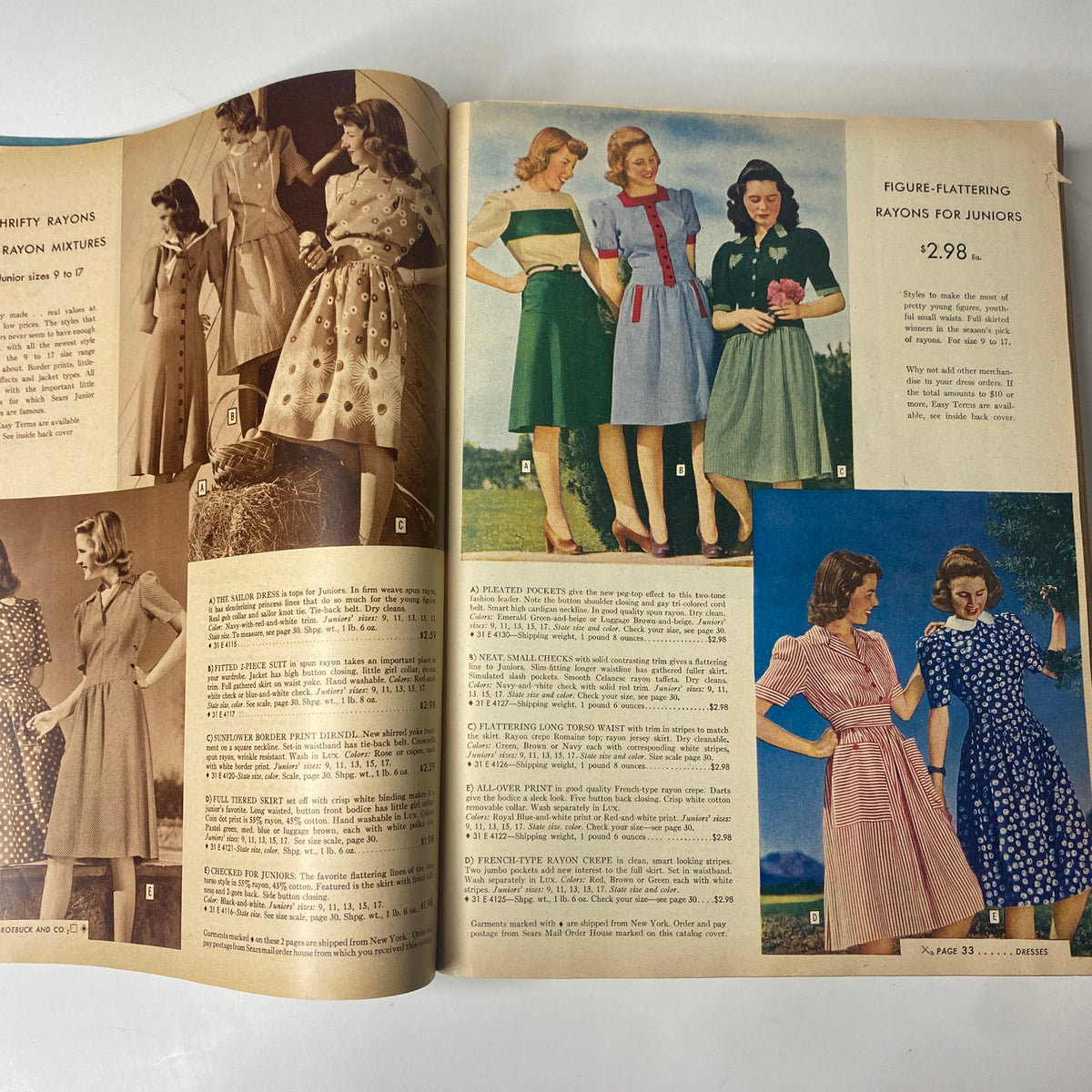 1943 Sears, Roebuck and Co. Spring and Summer Catalog