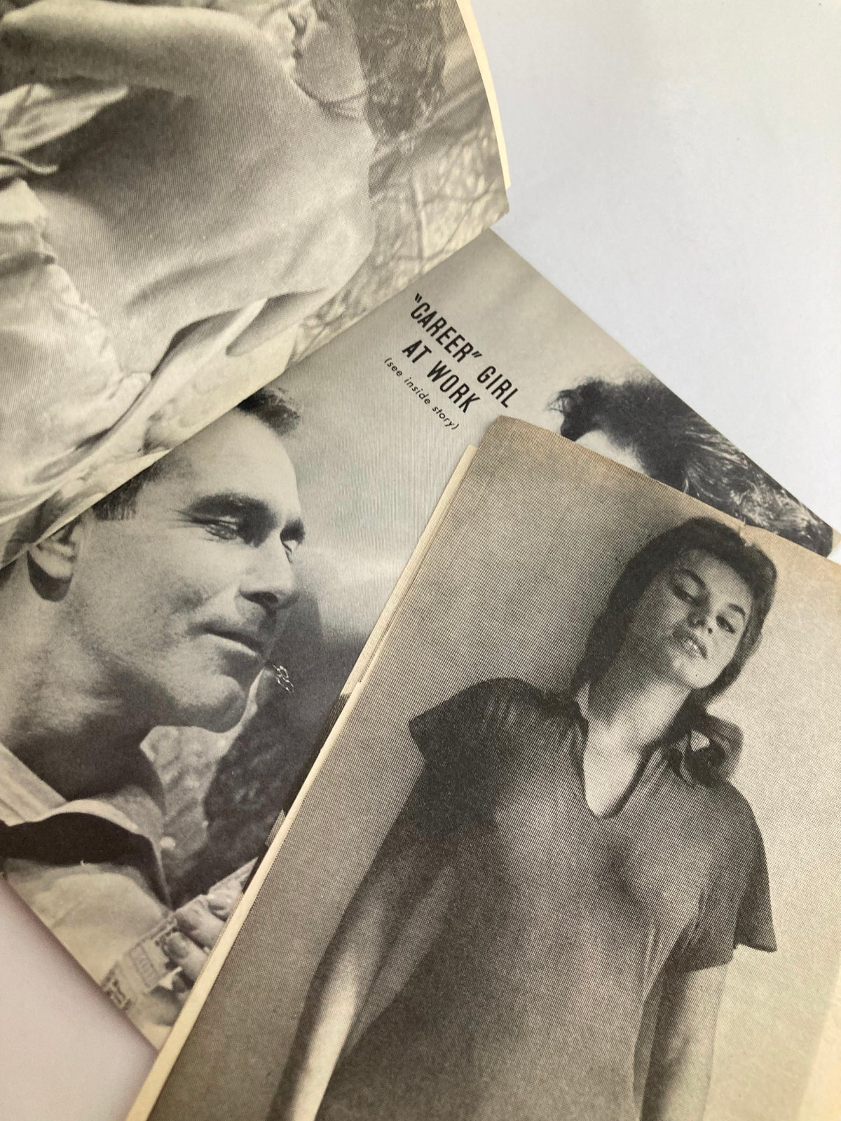 Another interior page of VTG People Today Magazine September 1956 showing articles and photographs related to 1950s culture and lifestyle.