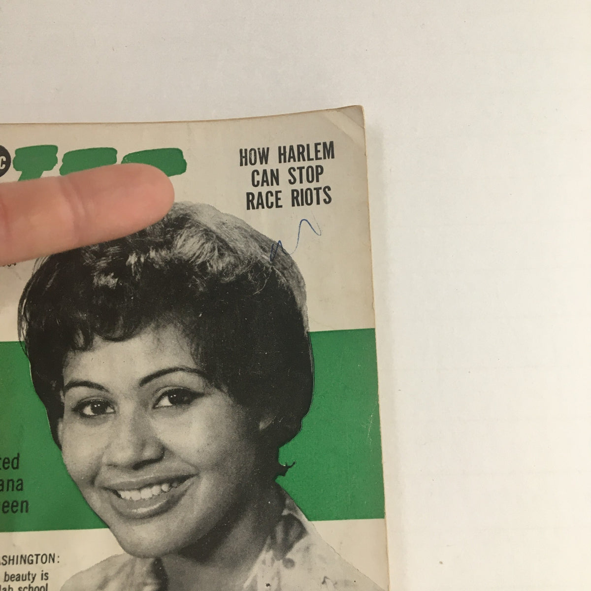 Jet Magazine August 6, 1964 cover featuring Maryella Washington as Deb Queen, highlighting the cultural significance of the 1960s.