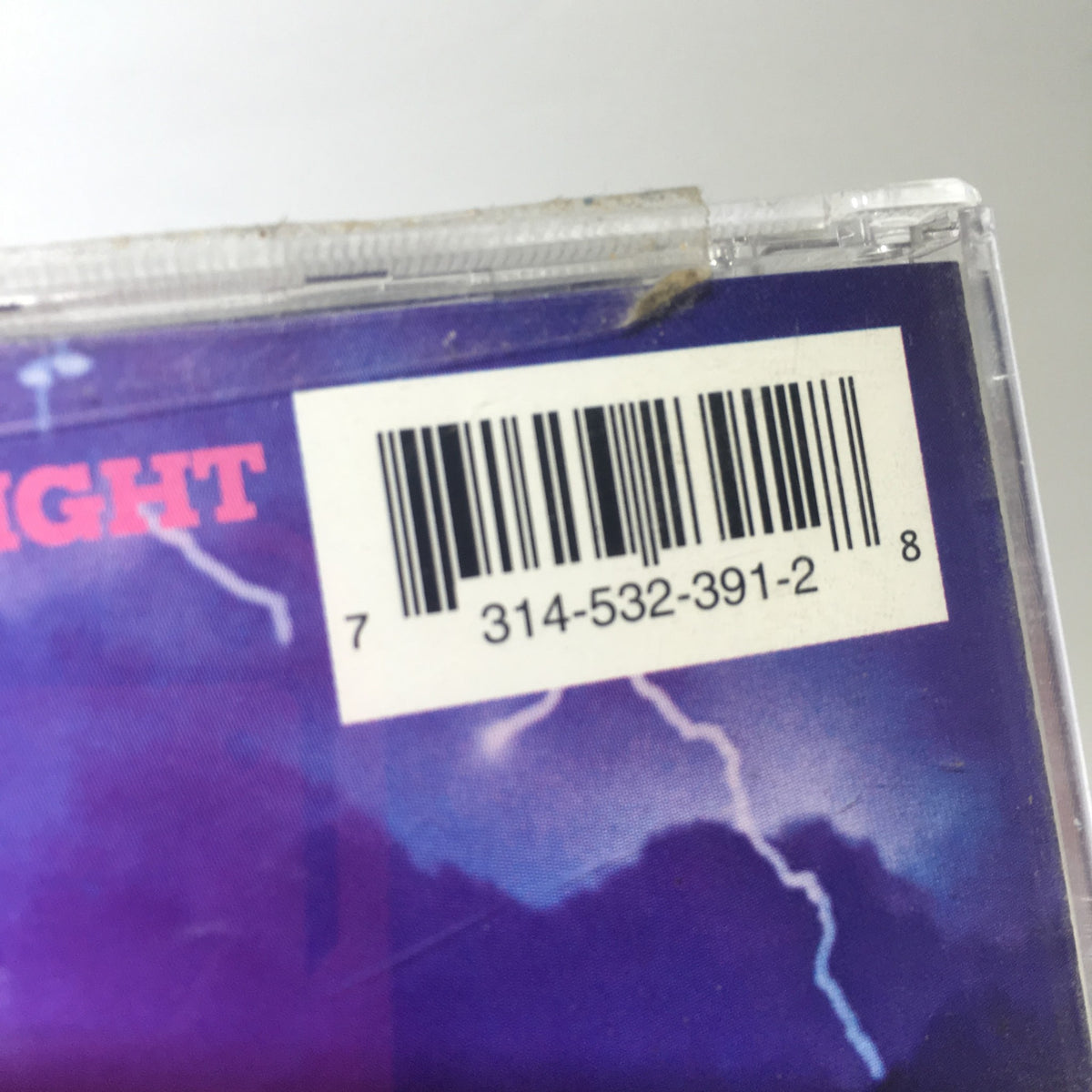 Barcode detail of Kiss: Creatures Of The Night (Remastered) Audio CD showing the identification number and packaging design.