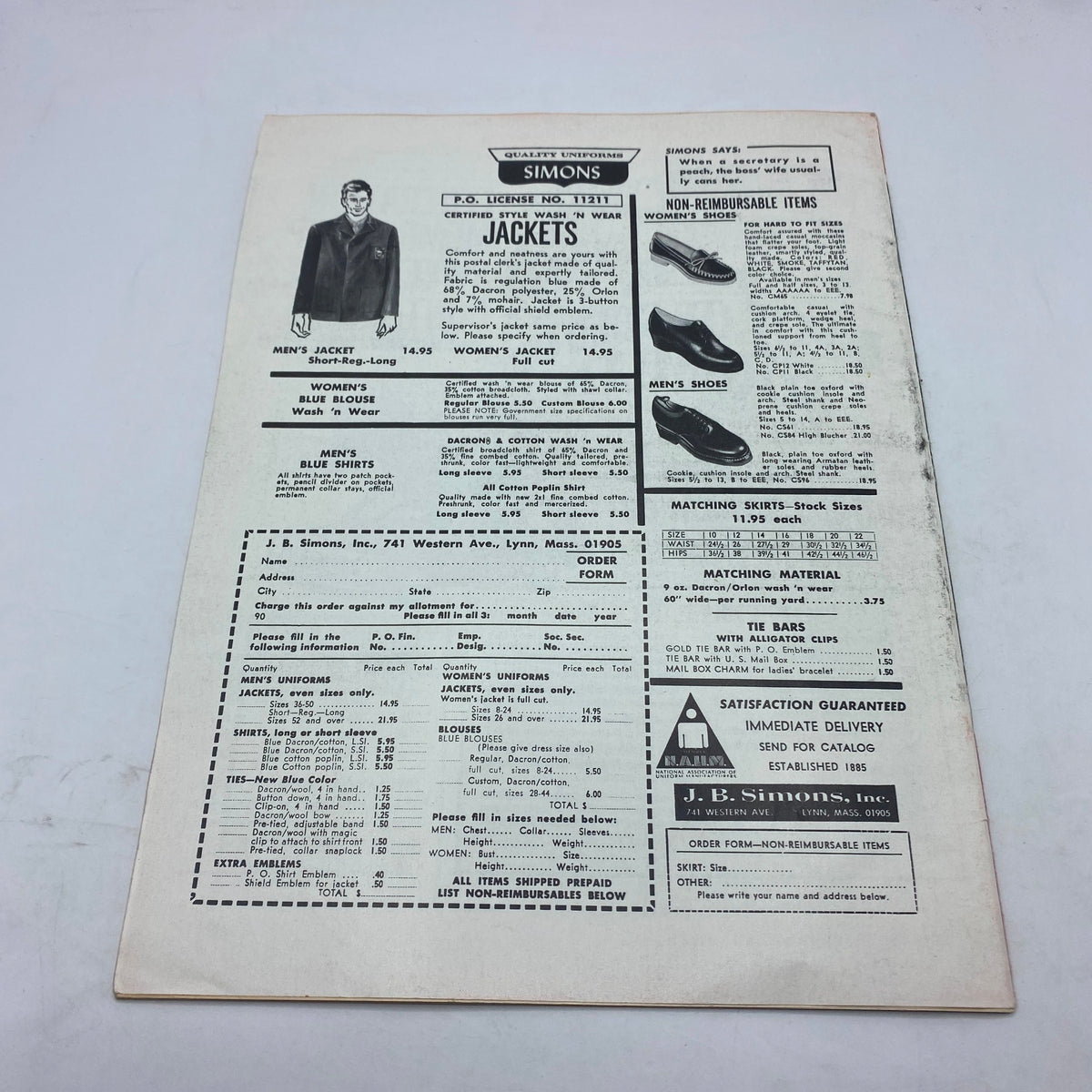 Vintage The Union Postal Clerk Journal September 1970 Pres. Kilbey's Keynote Speech