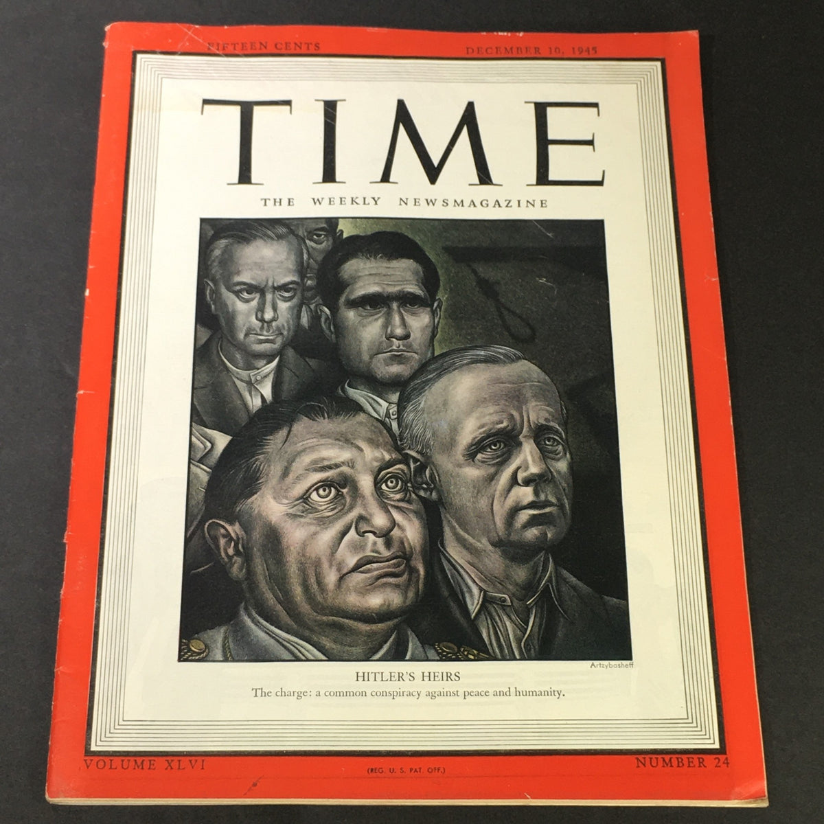 Time Magazine Vol. 46 #24 December 10 1945 - Adolf Hitler's Heirs