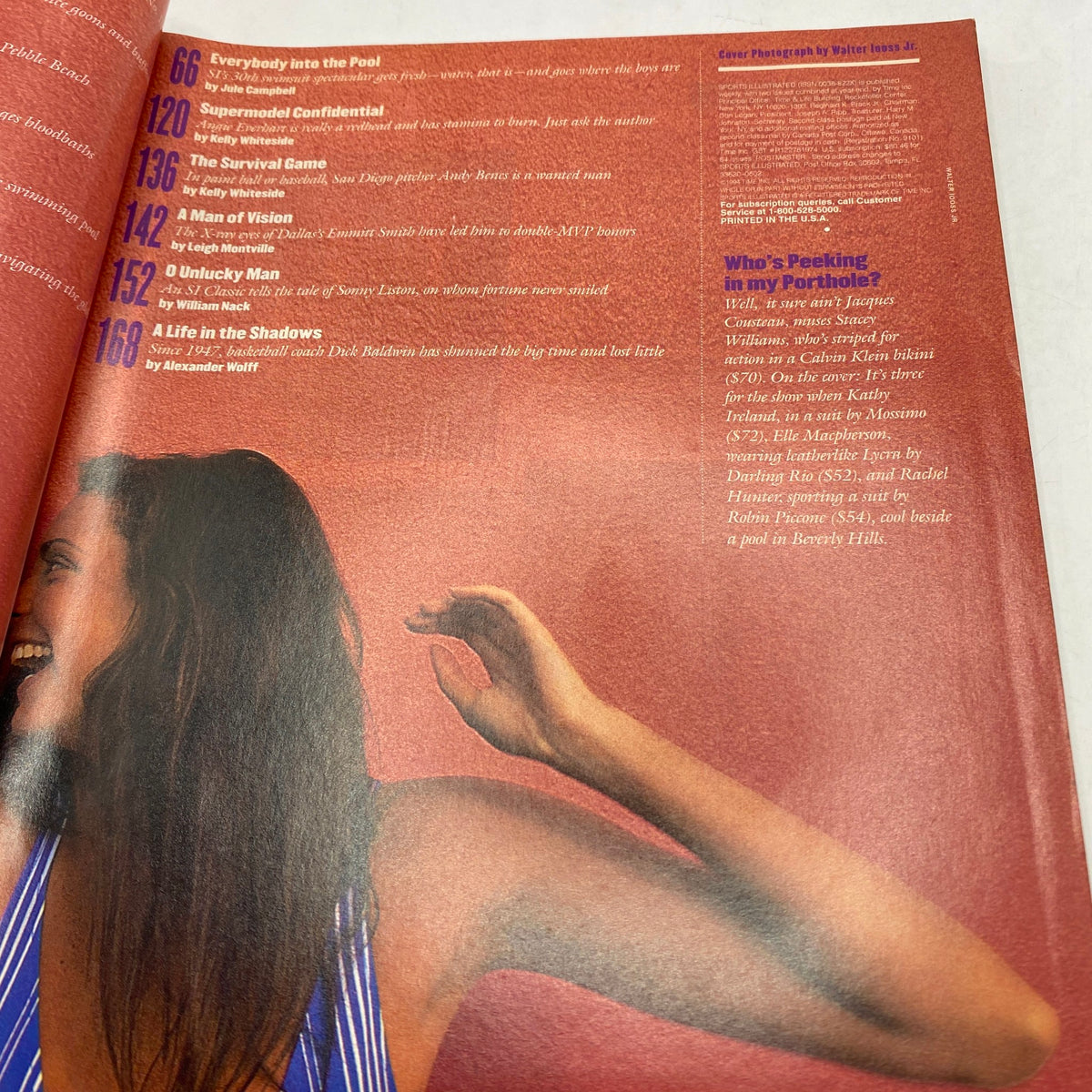 Another interior page of Sports Illustrated magazine February 14, 1994, presenting more features and articles, capturing the vibrant and engaging layout of the magazine.