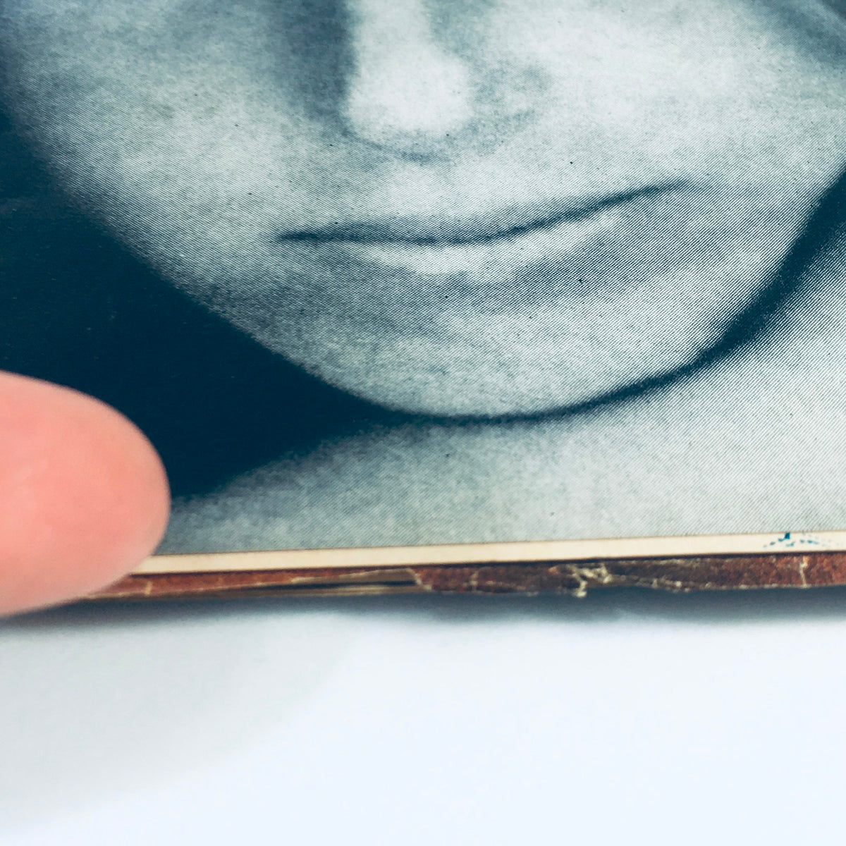 Close-up view of a page from a vintage Life Magazine, highlighting the detailed texture and the condition of the collectible magazine featuring Ex-Beatle Paul McCartney.