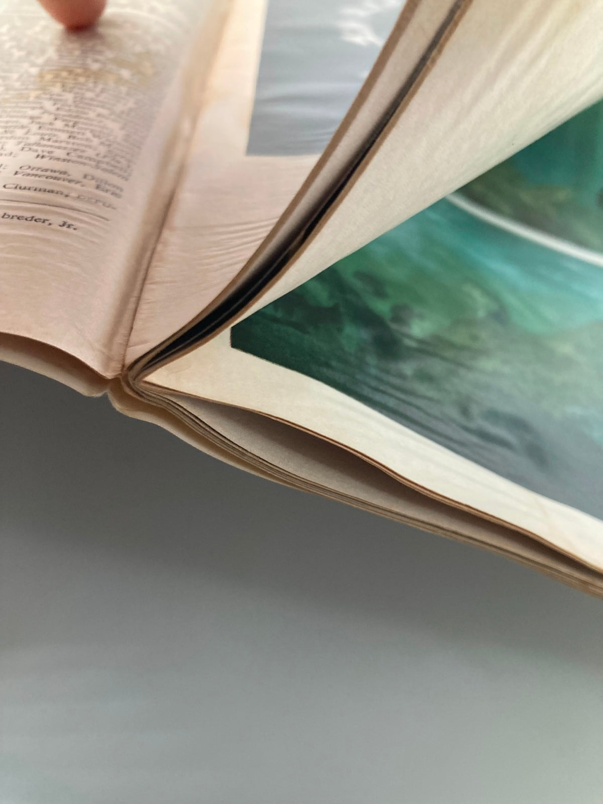 Detailed view of the spine of the Vintage Sports Illustrated Magazine September 4, 1967, revealing wear and tear typical of vintage publications.