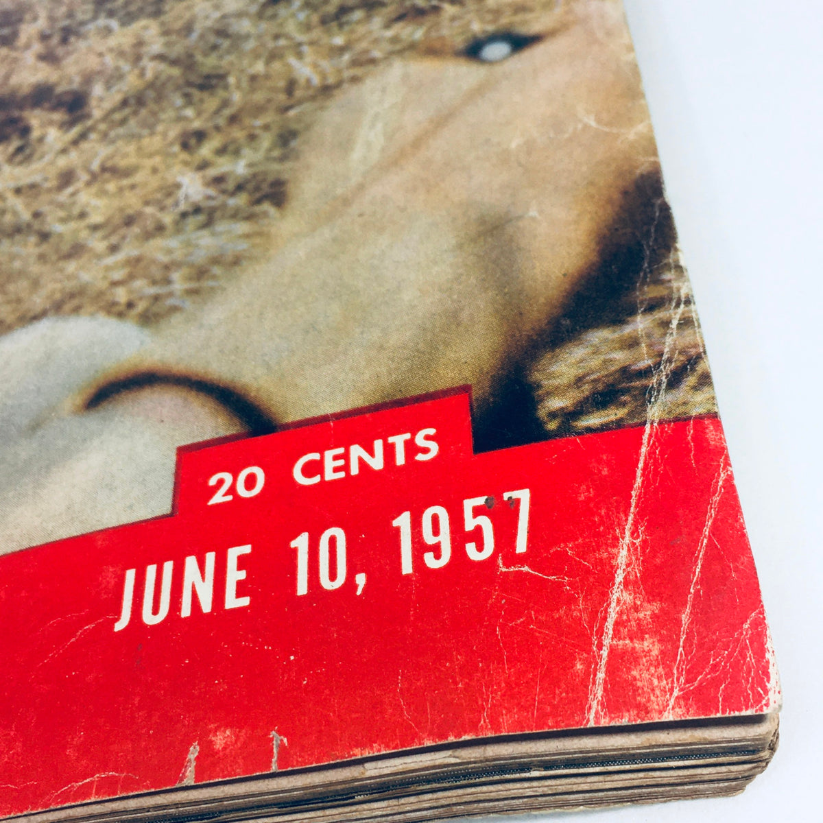 Cover of VTG Life Magazine June 10, 1957 featuring a vintage design, showcasing the date and price, and highlighting the theme of 'Hunting in Africa' with Arthur Godfrey.