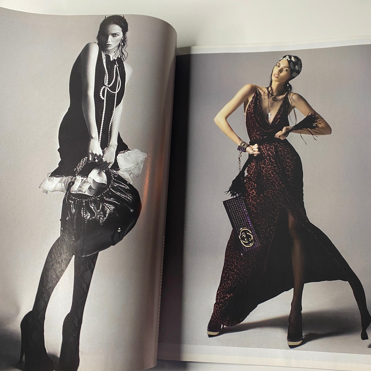 Fashion photography highlighting contemporary designs with a mix of chic clothing and accessories in Harper's Bazaar Australia Magazine October 2006.