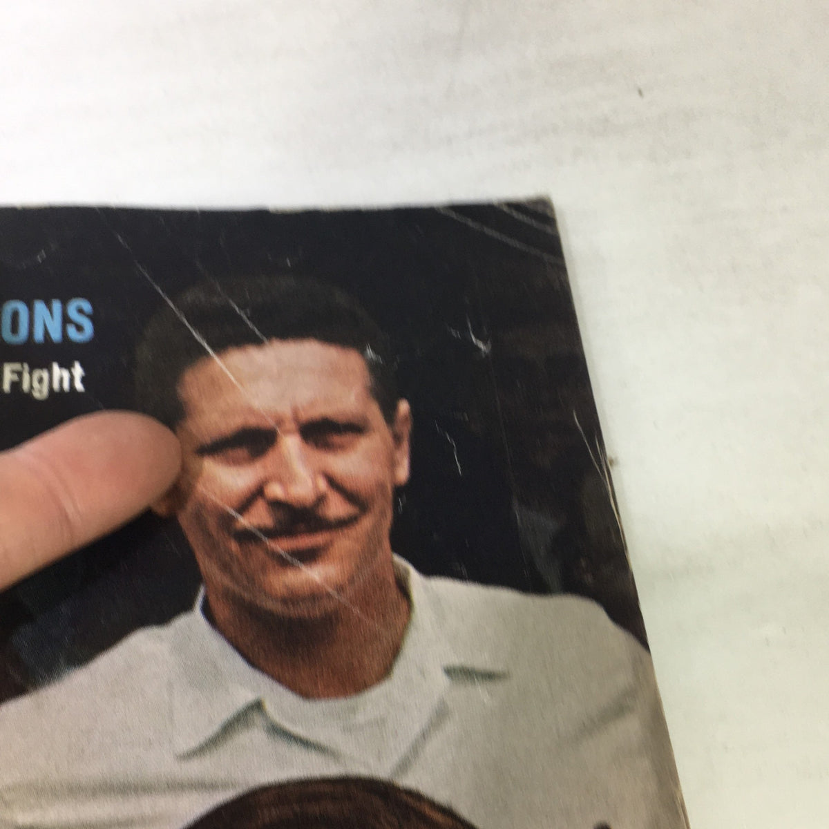 Another perspective of the cover of VTG Life Magazine June 26, 1964, showcasing a man smiling and a woman's face, emphasizing the magazine's title 'The Scrantons A Family's Uphill Fight'.