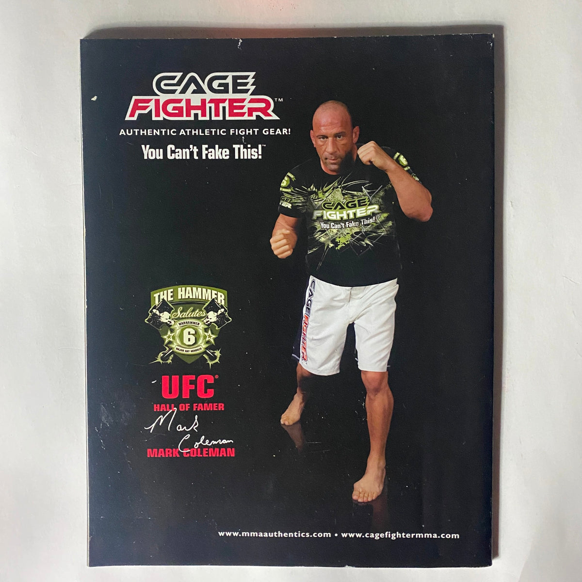 Fight! Magazine April 2008 Georges St. Pierre, Mac Danzig No Label