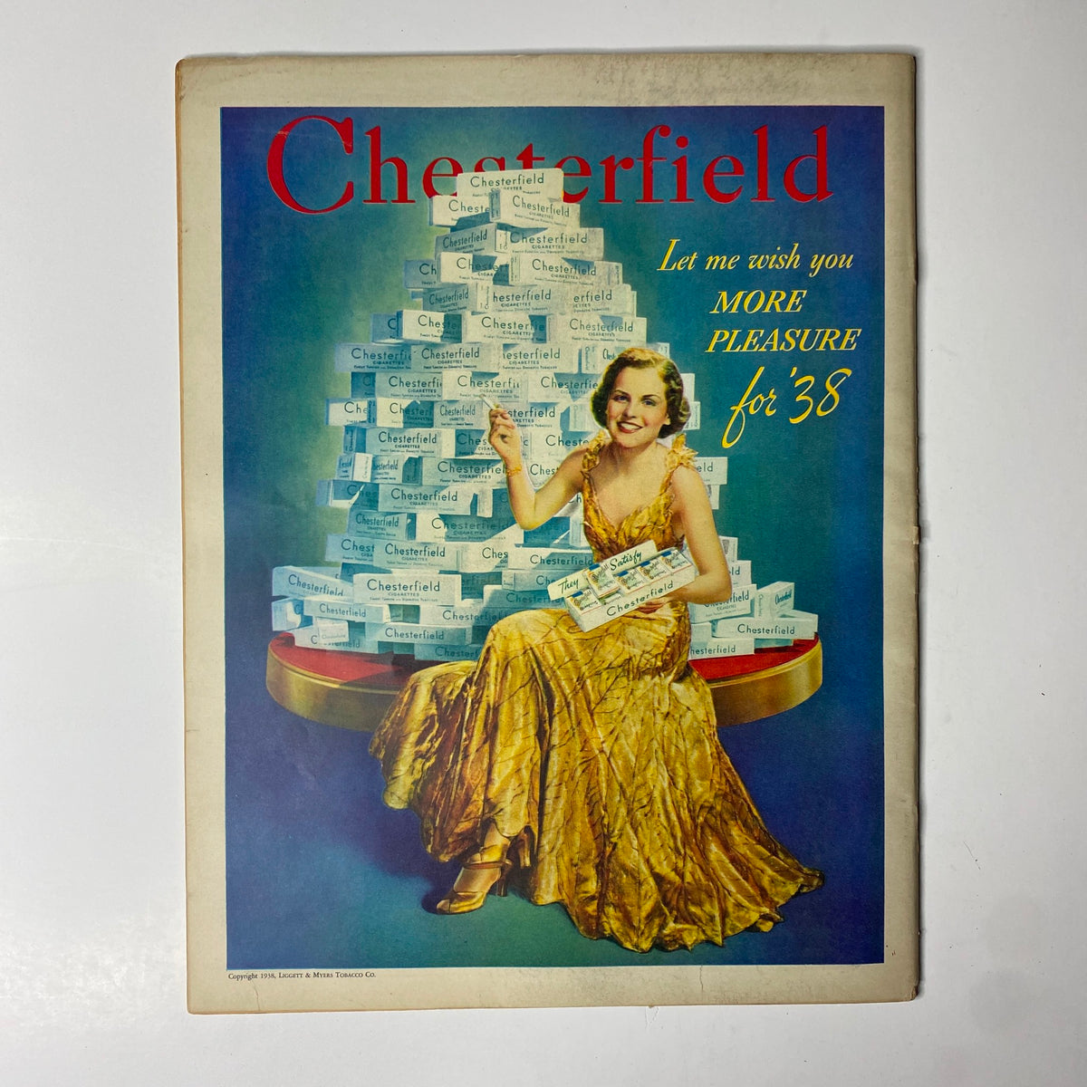Look Magazine February 1, 1938 cover featuring Sonja Henie, a renowned Olympic gold medalist and film star. The vibrant design showcases Henie in a glamorous style, reflecting the sports and beauty culture of the late 1930s.
