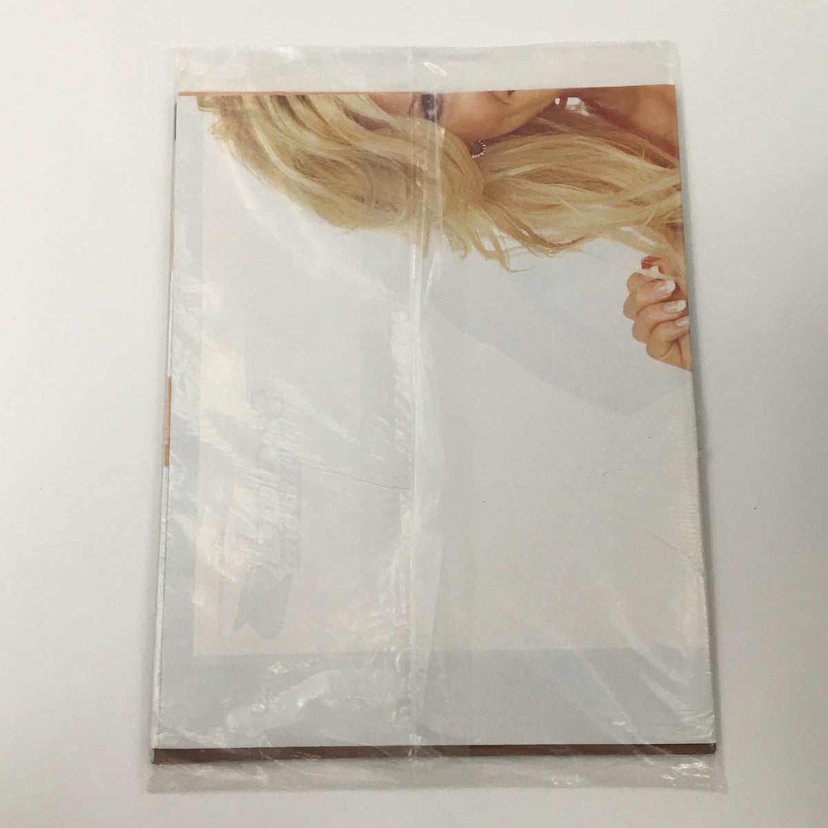 Back cover of WWE Smack Down Magazine Holiday 2004 showcasing a teaser image of Torrie Wilson. The magazine features divas and comes with a high-quality poster.