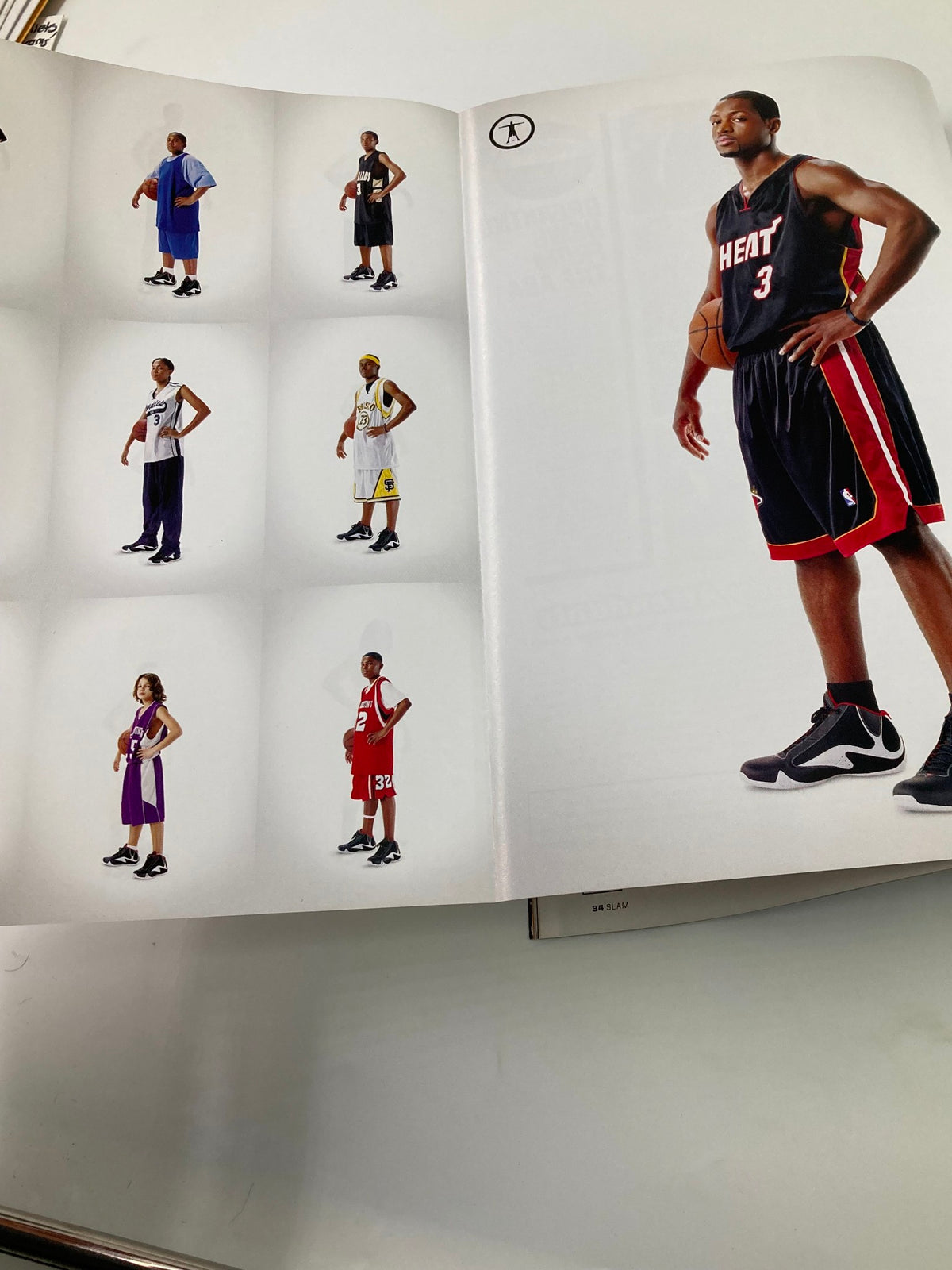 Another inside page of Slam Magazine May 2007 showcasing various NBA players with a focus on basketball culture, including Allen Iverson.