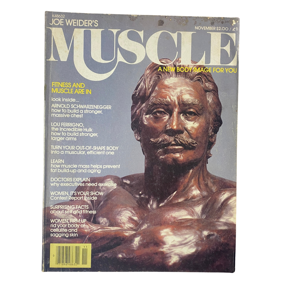 Joe Weider’s Muscle Builder Power Magazine November 1979 Joe Weider No Label