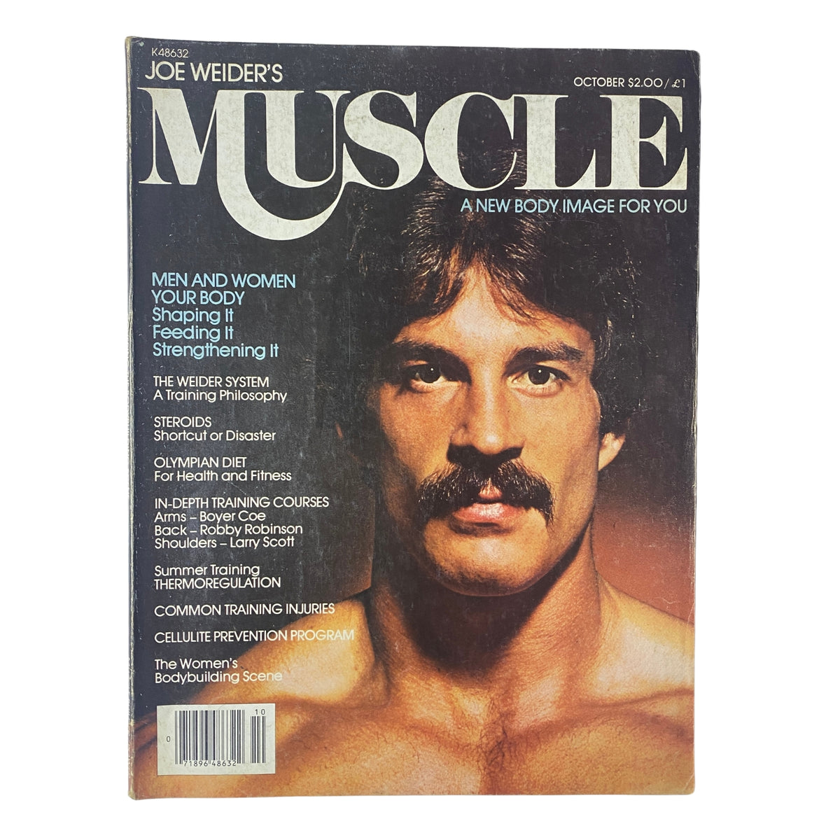 Joe Weider’s Muscle Builder Power Magazine October 1979 Mike Mentzer No Label