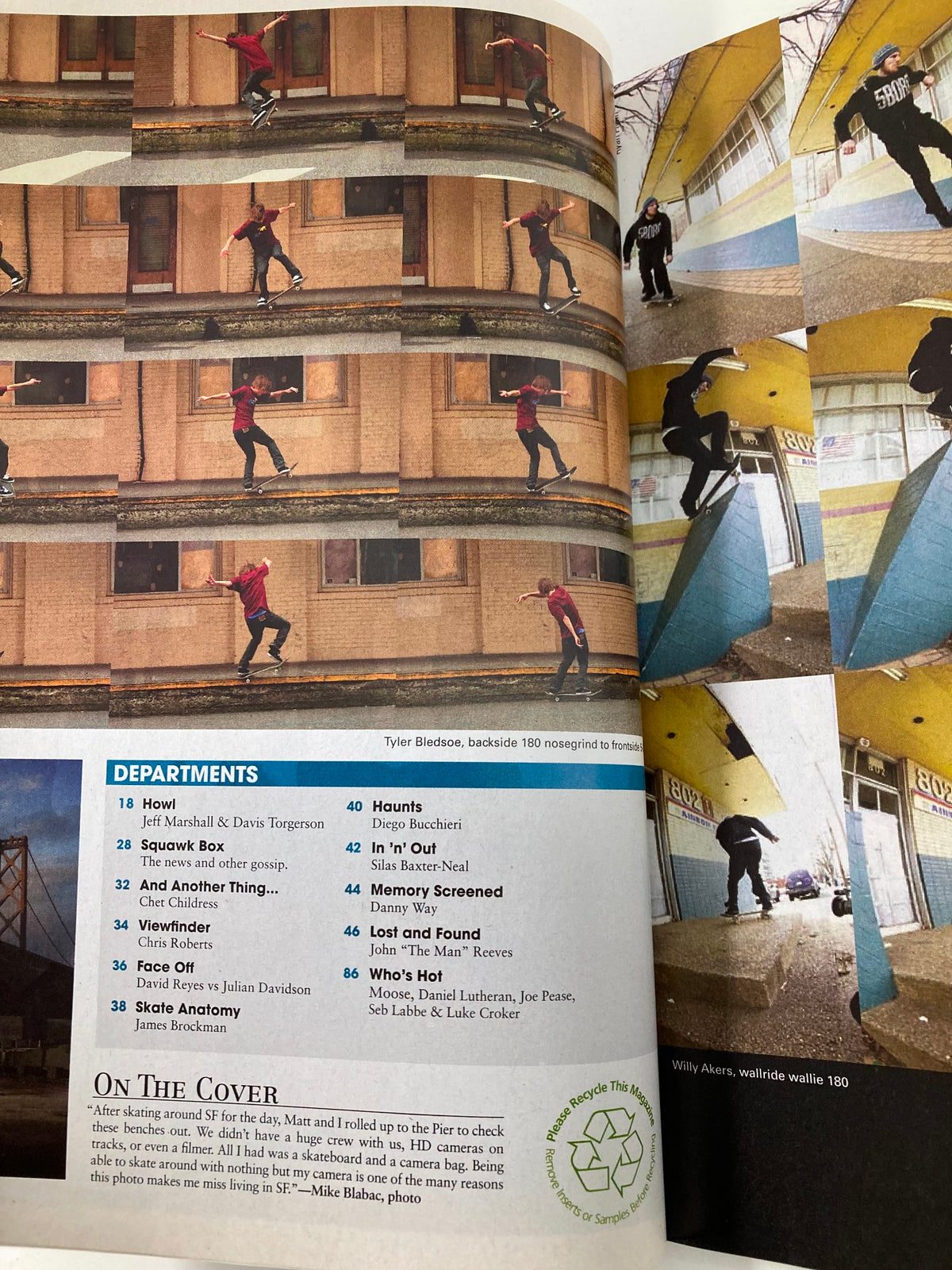Skateboarder Magazine September 2010 featuring Matt Miller performing a Switch Backslide Lipslide on the cover, showcasing classic skate culture and extreme sports artistry.