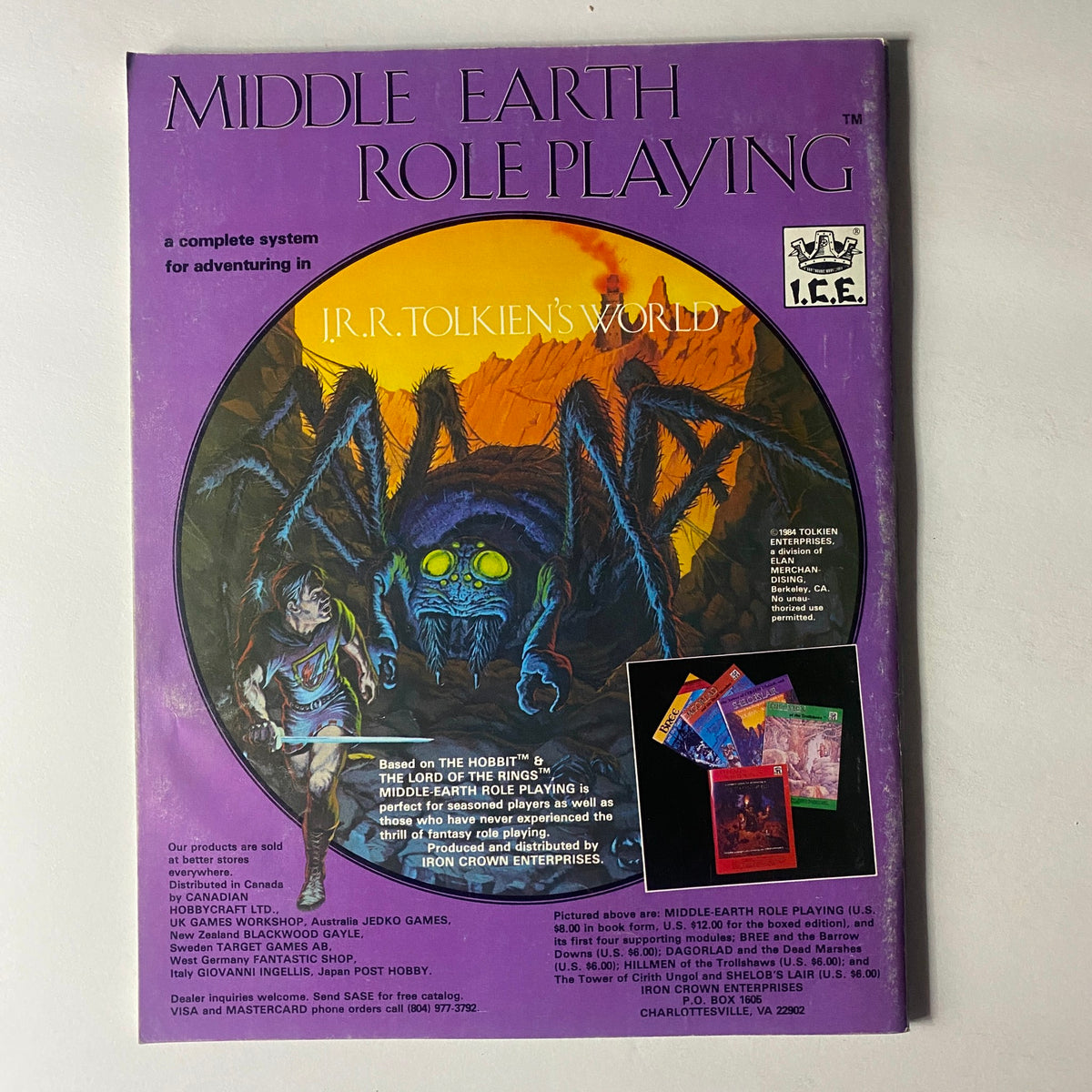 Cover of the vintage magazine 'VTG Dragon Magazine November 1984 #91 Devils' Lair Revisited', showcasing a colorful illustration related to fantasy role-playing games.