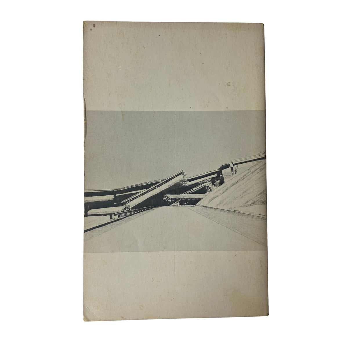 Cover illustration of The Paris Review Magazine Winter 1984 No. 94 J. G. Ballard, showcasing a black and white visual design with a minimalist aesthetic.