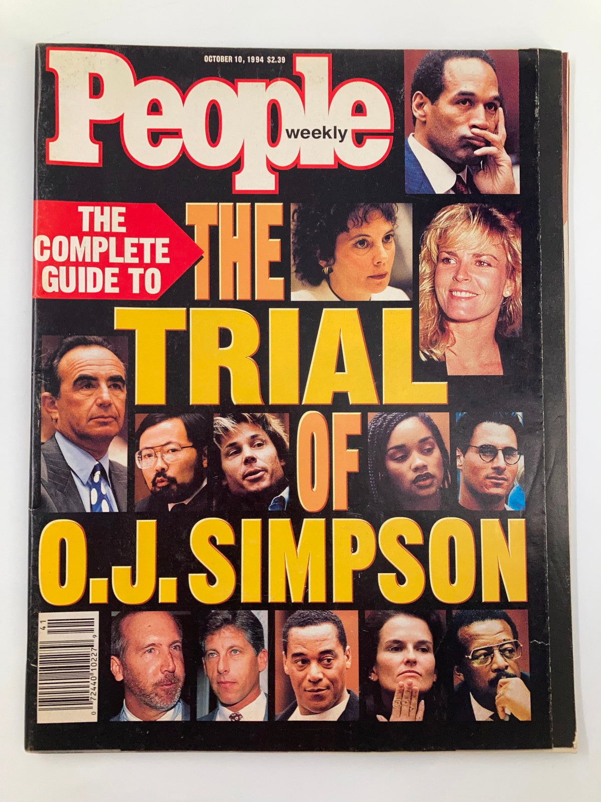 People Weekly Magazine October 10 1994 Complete Guide OJ Simpson Trial No Label