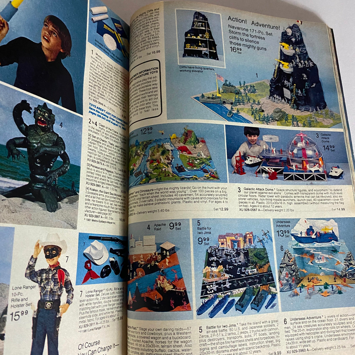 JC Penney Christmas 1981 Sales Brochure Catalog