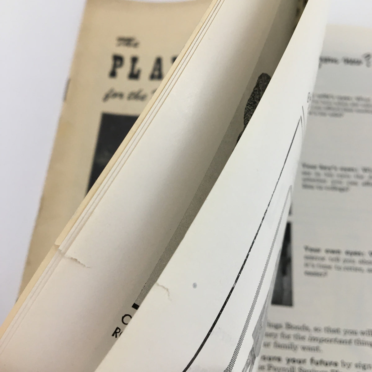 Interior view of the 1950 Playbill for the National Theatre presenting Lilli Palmer in Caesar and Cleopatra, showcasing the detailed pages and binding.