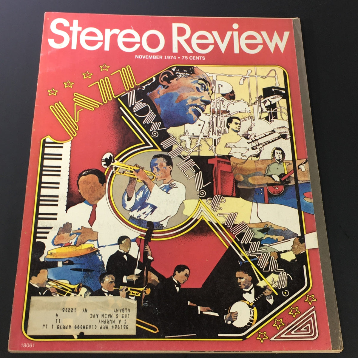 Vintage Stereo Review Music Magazine November 1974 - Jazz: Now, Then and Always