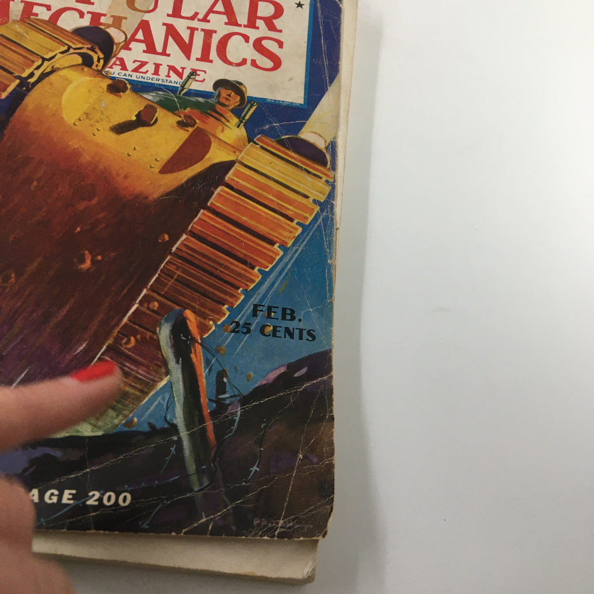 Vintage Popular Mechanics Magazine February 1937 Around The World by Air No Label