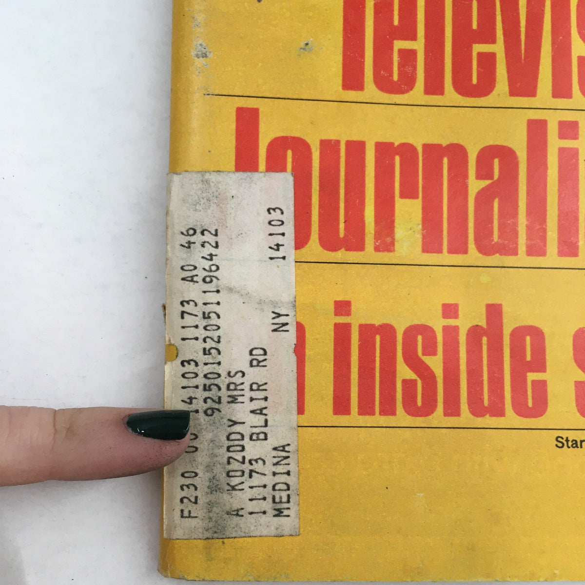 TV Guide Magazine May 15 1971 TV Journalism, An Inside Story Rochester NY