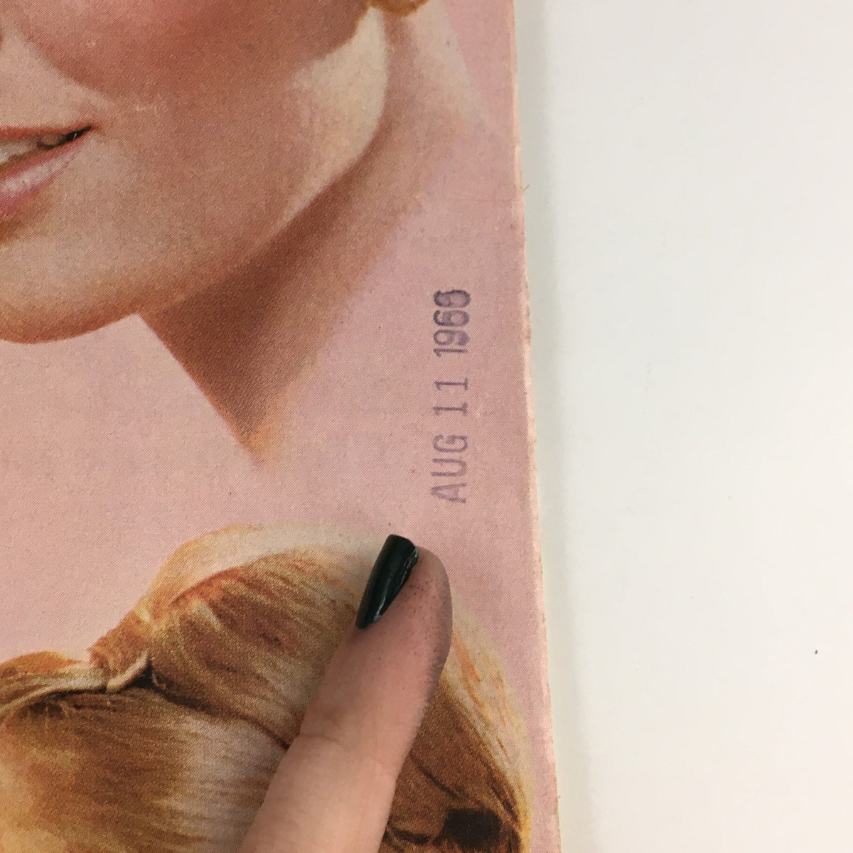 Cover image of Woman's Day Magazine from September 1966, featuring a vintage illustration with a date stamp reading 'AUG 11 1966'. This issue includes writings by Sam Levenson and captures the essence of family life during the 1960s.
