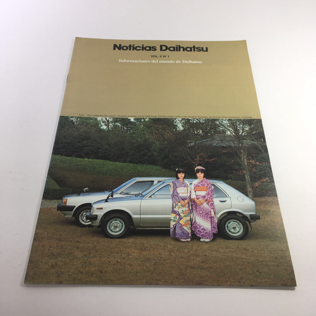 Lot of 3 1983 Daihatsu News Vol. 2 No. 4, 2, 1 Dealership Car Brochure Catalog