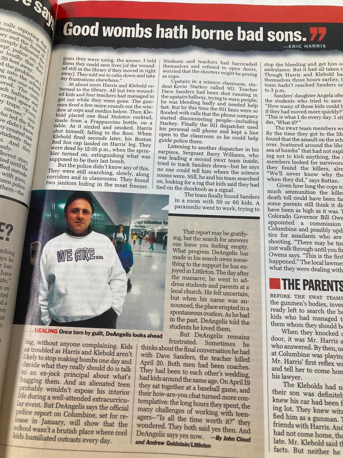 Time Magazine December 20 1999 The Columbian Tapes & The Five Home Videos