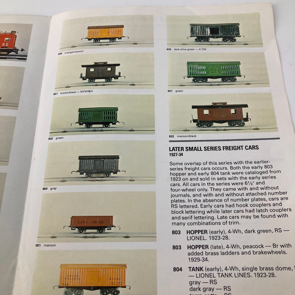 1976 Lionel Trains Standard of the World 1900-1943 Catalog