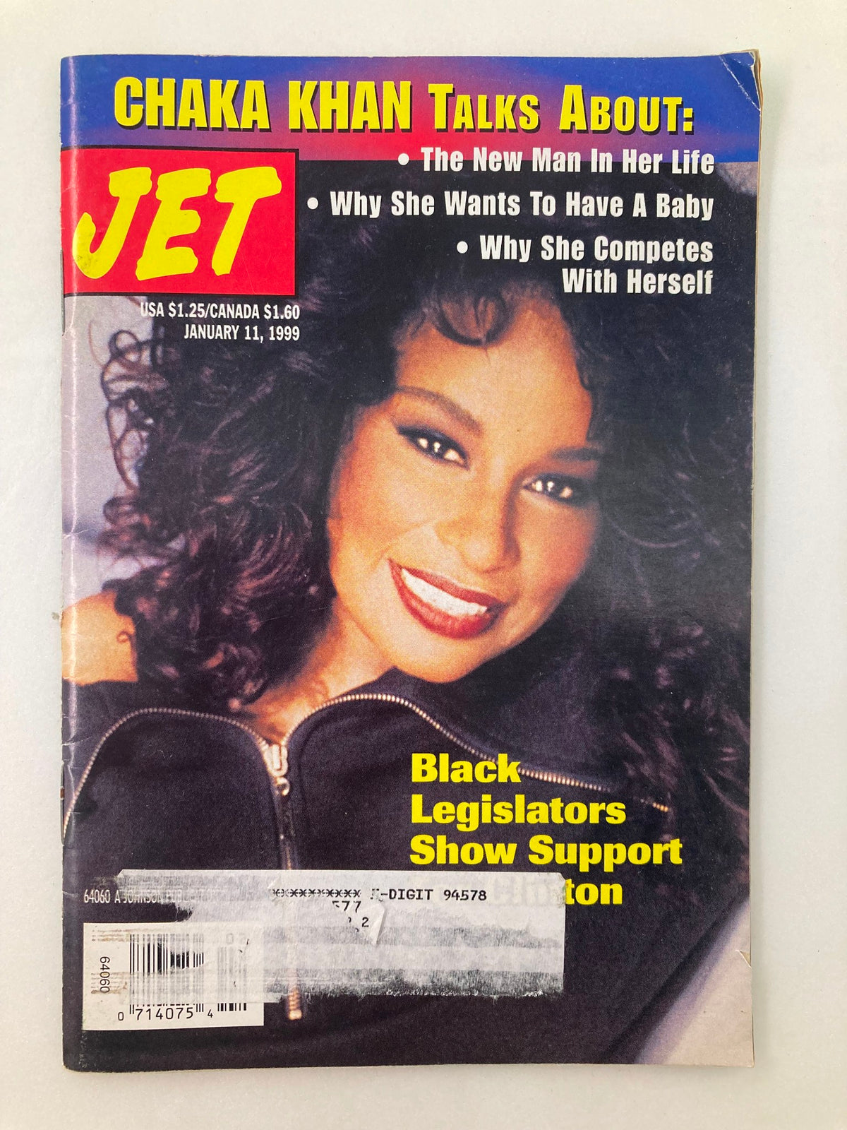 Jet Magazine January 11 1999 Vol 95 #6 Chaka Khan The New Man In Her Life