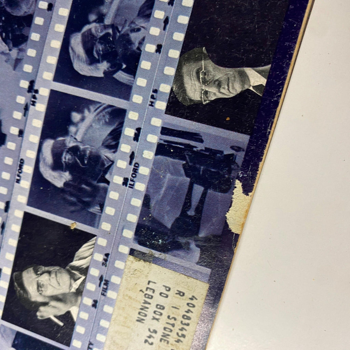 Close-up of the back cover of Forbes Magazine November 10, 1980 showcasing a collage of images related to Philip Morris and the articles within.