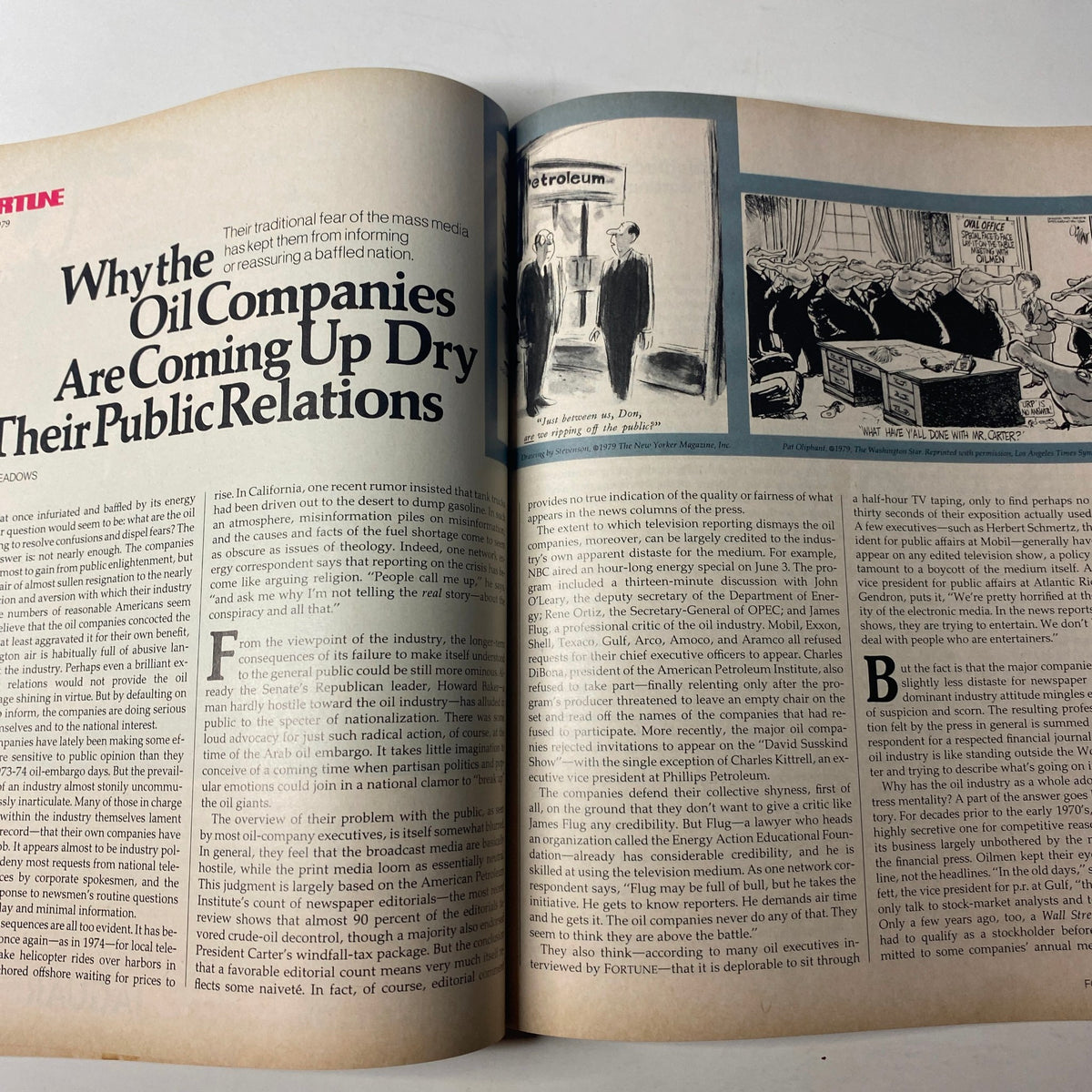 Fortune Magazine July 30, 1979 The Oil Companies Under Siege