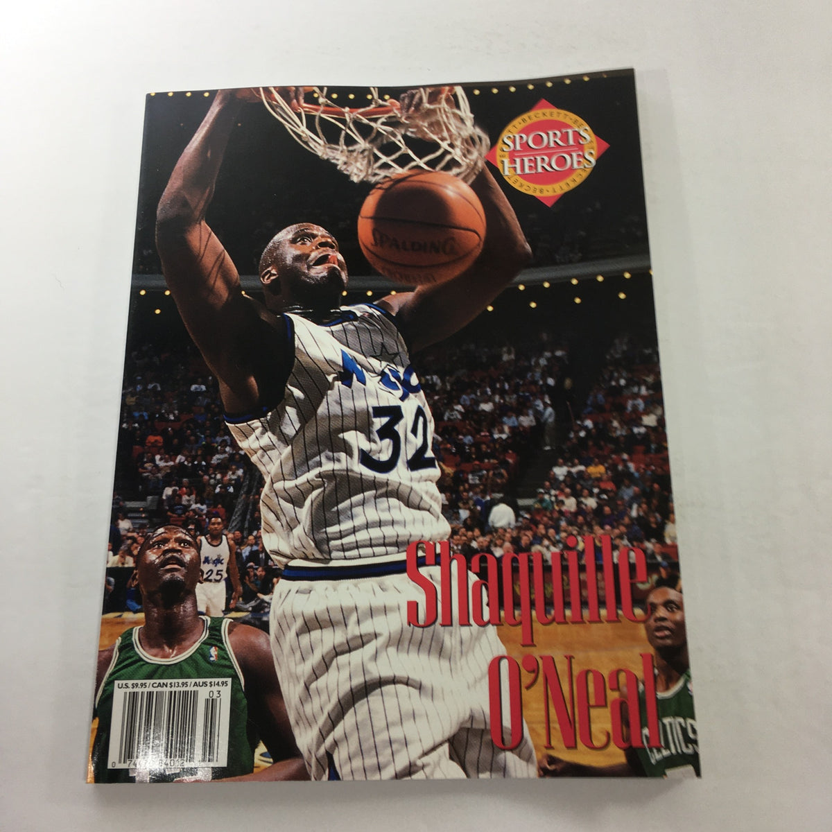 Beckett Sports Heroes: 1995 - NBA Shaquille O'Neal Orlando Magic