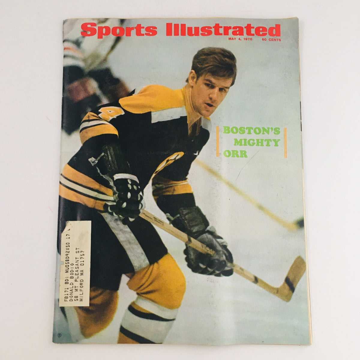 Sports Illustrated Magazine May 4 1970 Boston Bruin's Mighty Bobby Orr