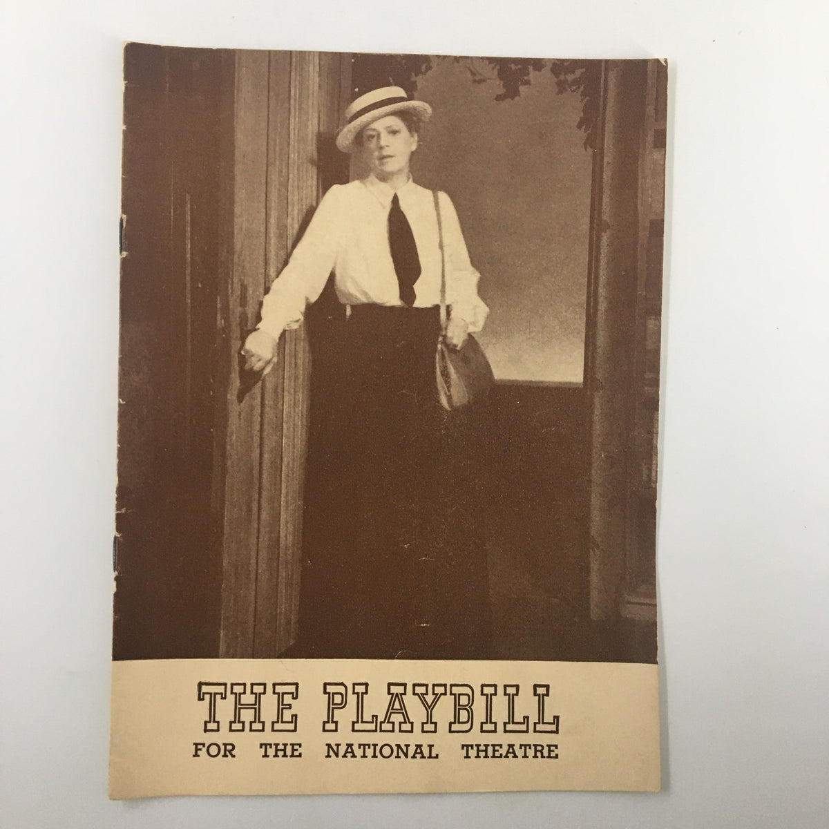 1940 Playbill for the National Theatre featuring Ethel Barrymore in The Corn is Green, showcasing a classic theatrical cover design of the era.