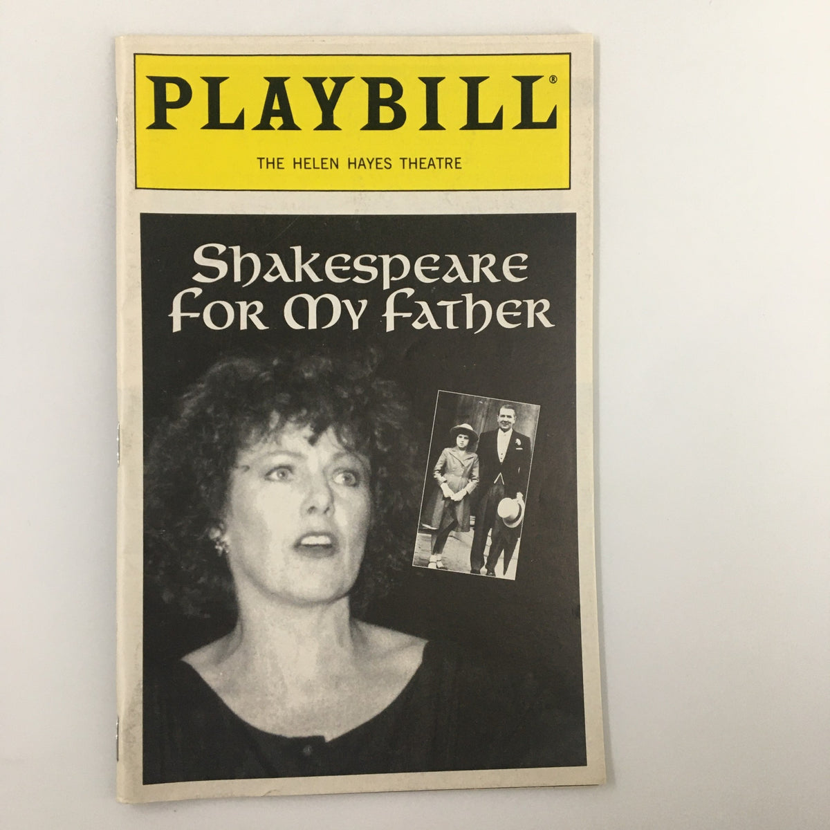 1993 Playbill The Helen Hayes Theatre featuring Lynn Redgrave in 'Shakespeare For My Father', showcasing the cover with a classic theatrical design.