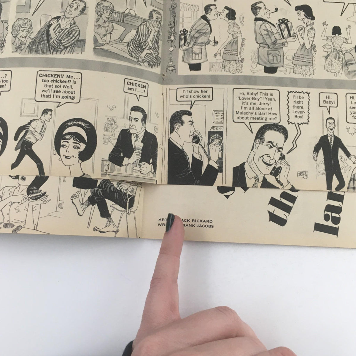 Interior page from Mad Magazine April 1964 No. 86 featuring humorous comic strips with characters and dialogue, showcasing the witty style typical of Mad Magazine.