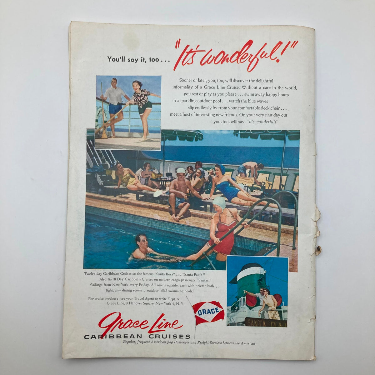 Vintage The Atlantic Magazine April 1956 The Family in Modern Drama No Label