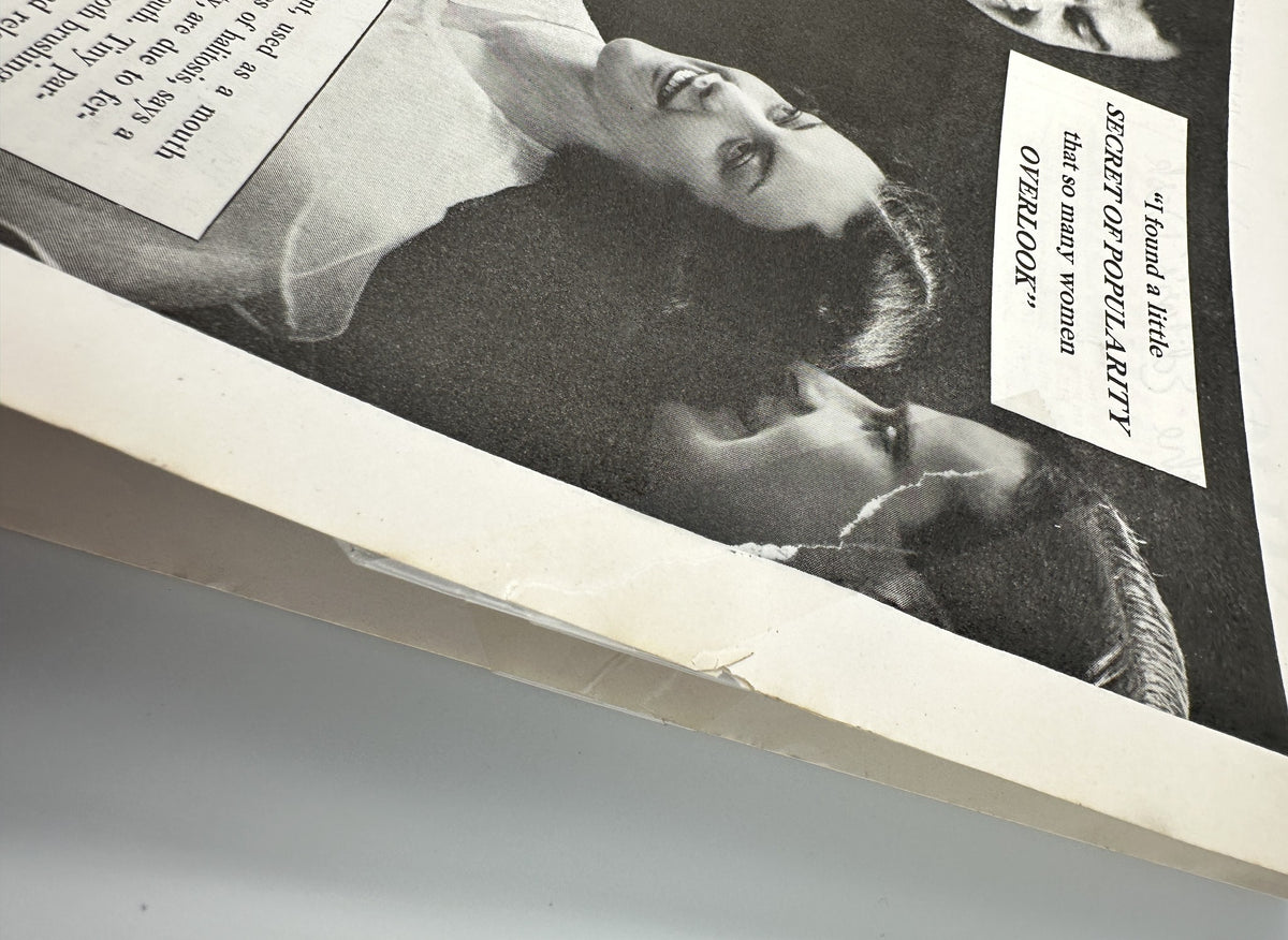 Close-up image from Better Homes & Gardens Magazine September 1935 displaying a candid conversation among individuals, emphasizing social interaction and community aspects pertinent to home life.