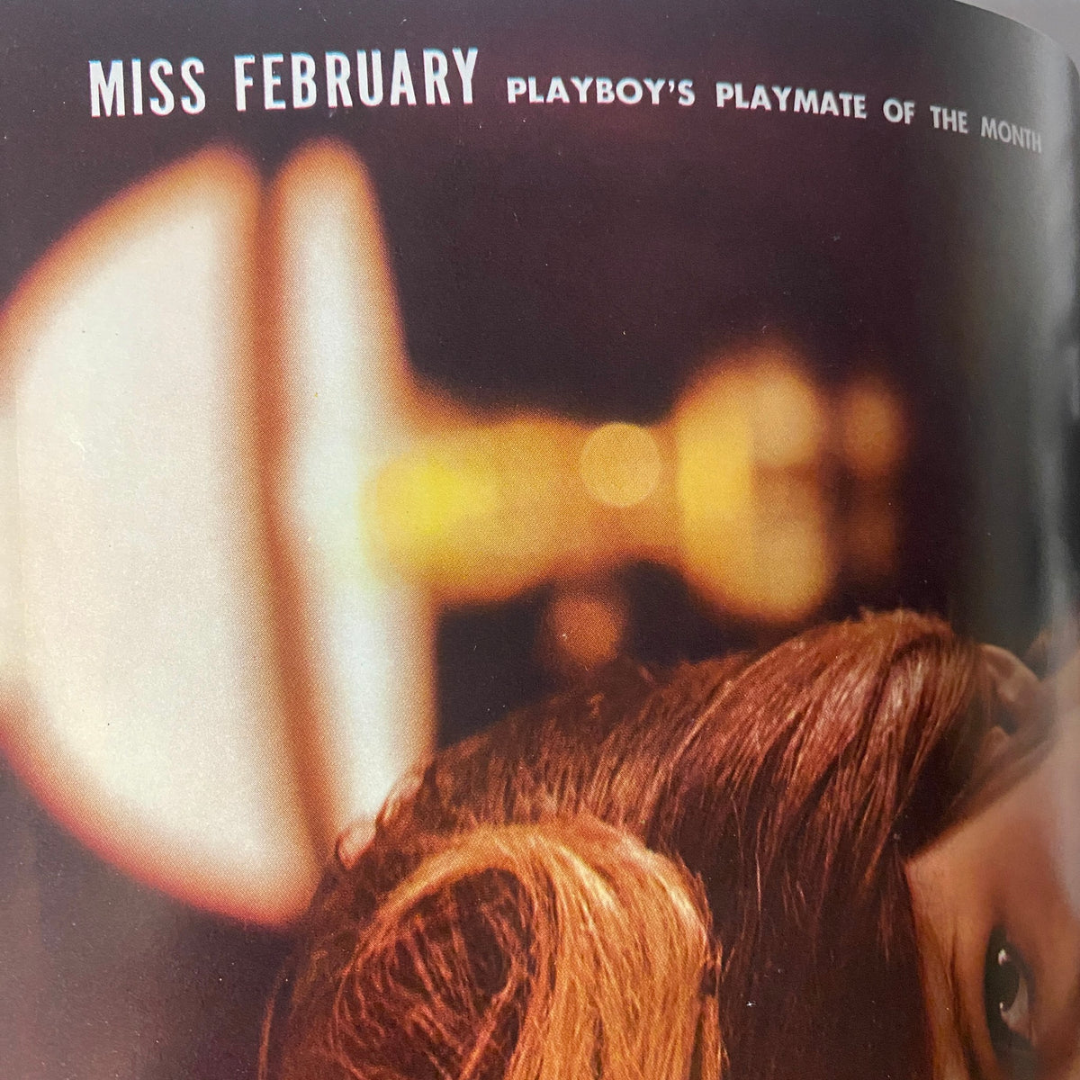 Page from Playboy Magazine February 1966 showcasing Miss February, Playmate of the Month, Melinda Windsor.