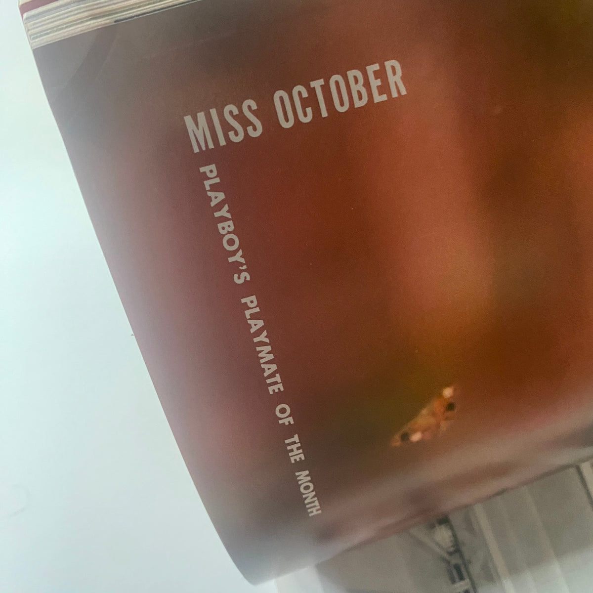 Cover page of Playboy Magazine October 1969 featuring 'Miss October' as Playboy's Playmate of the Month, highlighting its collectible nature.