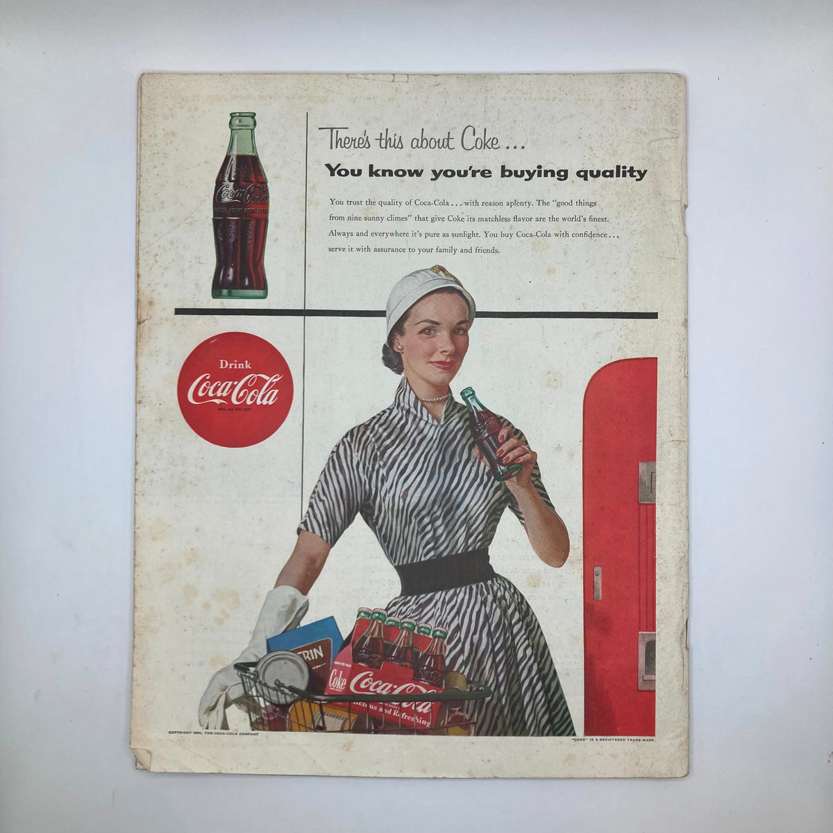 Saturday Evening Post Magazine July 10 1954 Sandscape Involve - Ben Prin