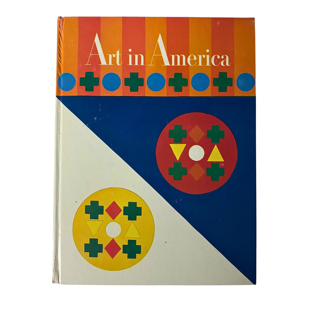 Cover of Art in America Magazine No. 6 from 1963 featuring geometric abstract design by George Ortman.